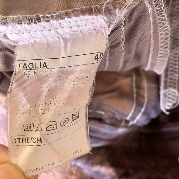 Unique tie dye low rise Cords - Picture 4 of 4